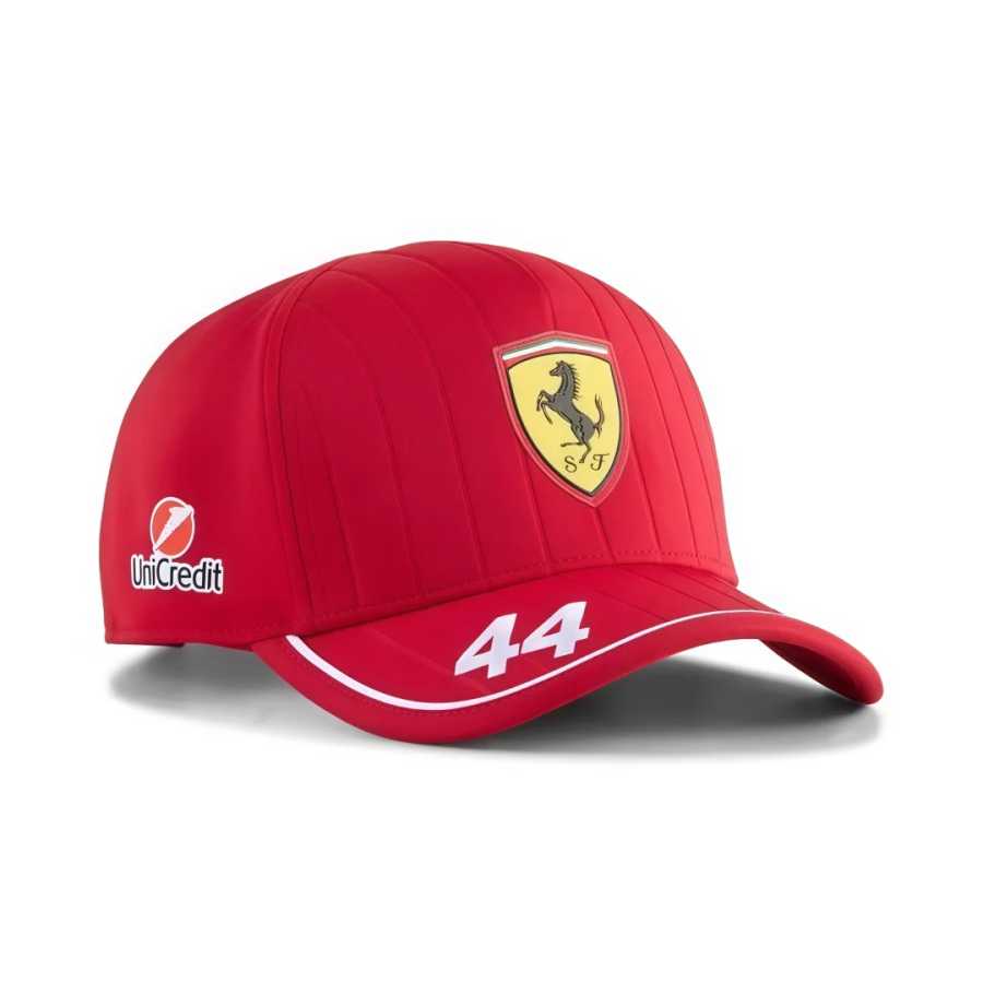 Фотография №3 товара Бейсболка F1 Ferrari Racing Hamilton 2025 с вышивкой, кепка пилота,
