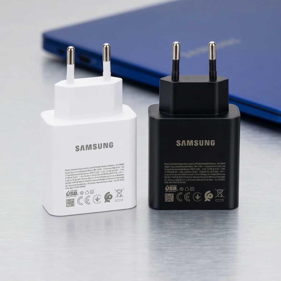 Зарядное устройство Samsung 60W PD, адаптер питания, сверхбыстрая зарядка, кабель Type-C, оригинал для Galaxy S26 S25 S24 S23 S22 Ultra Plus A90 S10 Аксессуары для мобильных телефонов