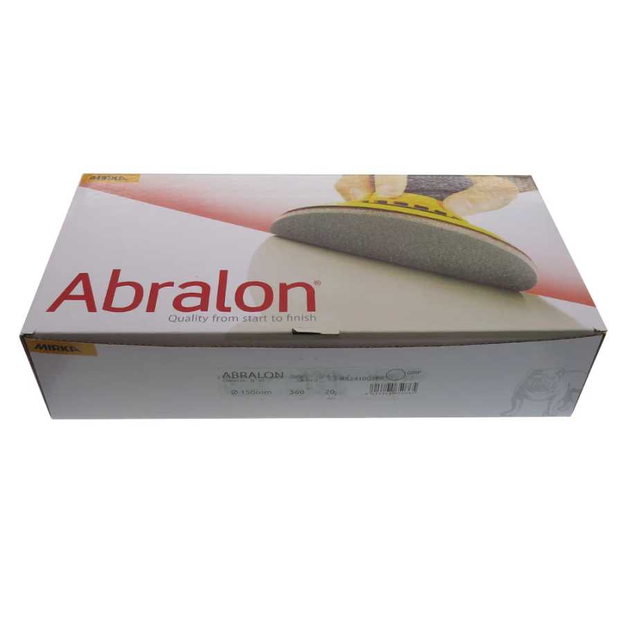 Фотография №2 товара Mirka Abralon 6-дюймовый губчатый шлифовальный диск 8A-241 Круглая наждачная бумага