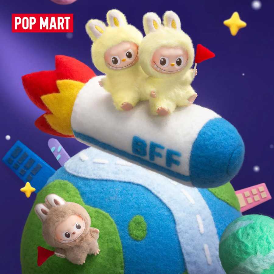POP MART THE MONSTERS Pin for Love Series - Виниловый плюшевый брелок-подвеска (N-Z) Popmart LABUBU, милая фигурка-игрушка, брелок для ключей, игрушки из серии Blind Box Модная слепая коробка
