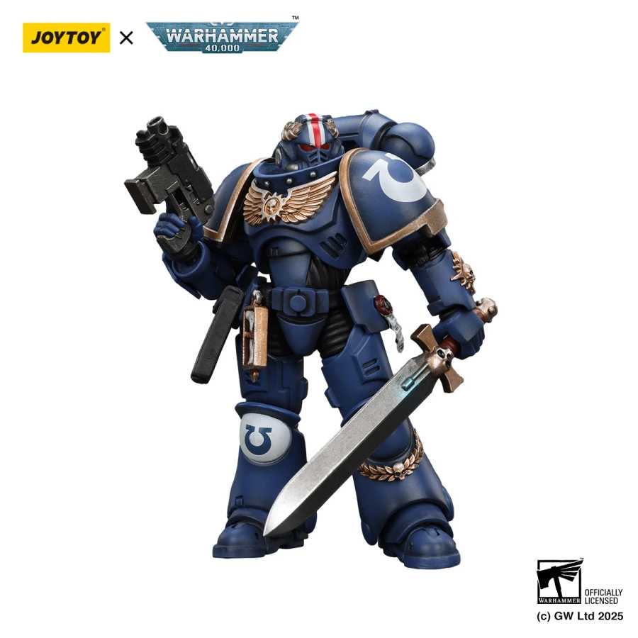 Фотография №4 товара В НАЛИЧИИ JOYTOY Warhammer 40K 1/18 Фигурки Ультрамарин Titus Victrix
