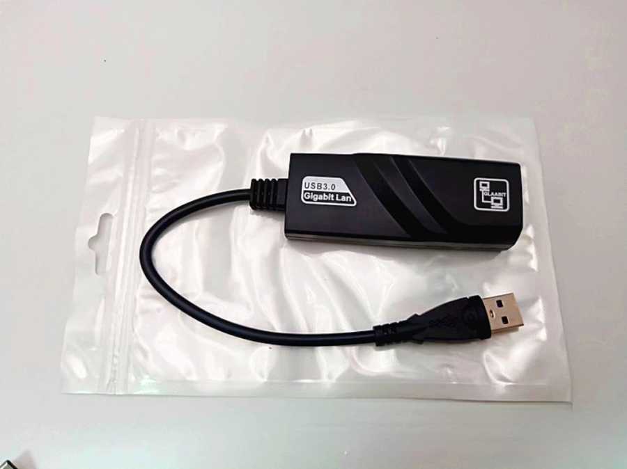 Фотография №5 товара Внешняя сетевая карта USB 2.0 Mini USB к RJ45 Ethernet
