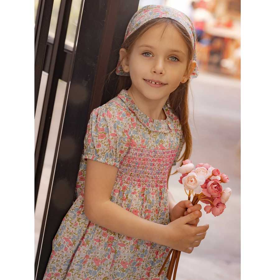 Фотография №4 товара Коллекция AP Chelsea Bloom SS26: Комплект из платья с цветочным