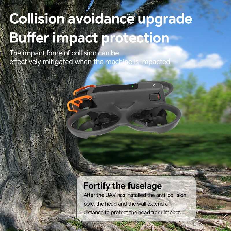 Фотография №1 товара RCSTQ Drone, защита от столкновений для Dji Avata 2, карданная