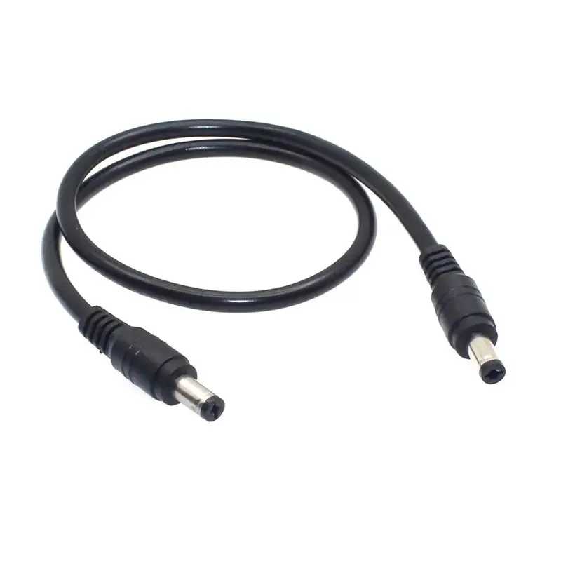 Фотография №2 товара Вилка питания постоянного тока 18AWG, штекер 5,5 x 2,1 мм,