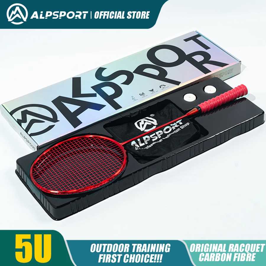 Фотография №4 товара ALPSPORT V5 5U ракетка для бадминтона 75 г МАКС. 32
