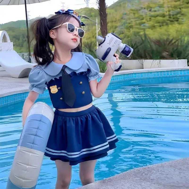 Фотография №3 товара Горячая новинка: летний раздельный купальник Sanrio Sweet Girl с коротким