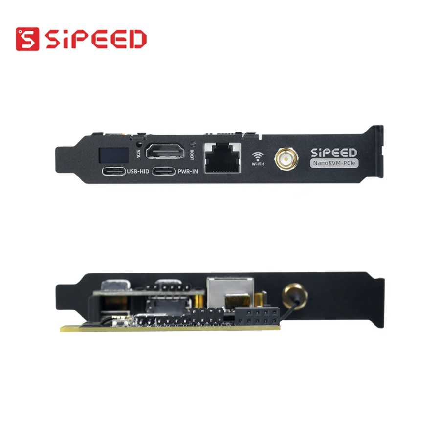 Фотография №3 товара Sipeed NanoKVM PCIe PiKVM Mini: Сервер для удаленного управления и