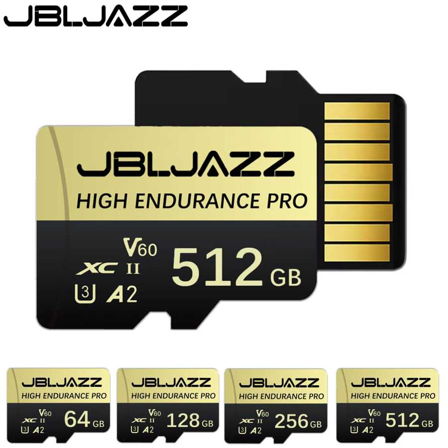 Карта памяти Micro SD высокоскоростная 128 ГБ U3 V60, флеш-карты TF 64 ГБ, 256 ГБ, 512 ГБ, SD-карта памяти для телефона, камеры, дрона Хранение данных