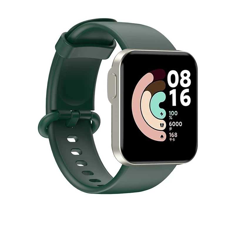 Фотография №2 товара Ремешок силиконовый для Xiaomi Mi Watch Lite Band, сменный спортивный