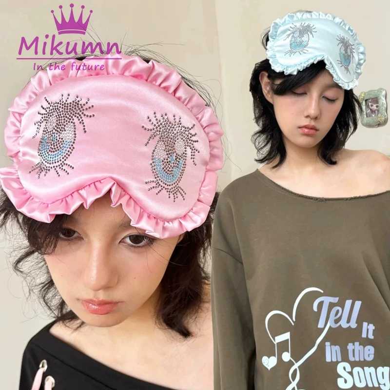 Фотография №1 товара Mikumn Harajuku японский Kawaii мультфильм глаза горный хрусталь оборки маска
