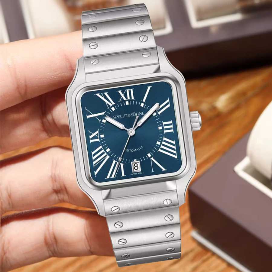 Новые мужские часы Specht&Sohne, японский механизм Miyota 8215, механические наручные часы из нержавеющей стали, водонепроницаемость 50 м, Relogio Masculino 