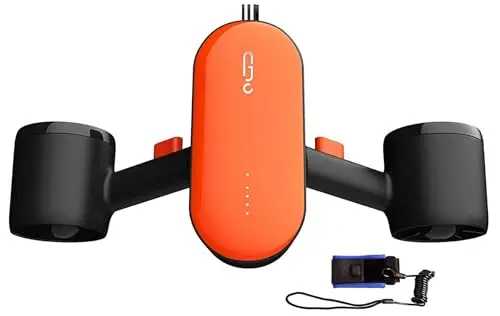 Подводный самокат GENEINNO S2, двойные двигатели и поддержка смарт-приложений, морской самокат для плавания, подводного плавания, подводного плавания для детей Умные системы общественной безопасности