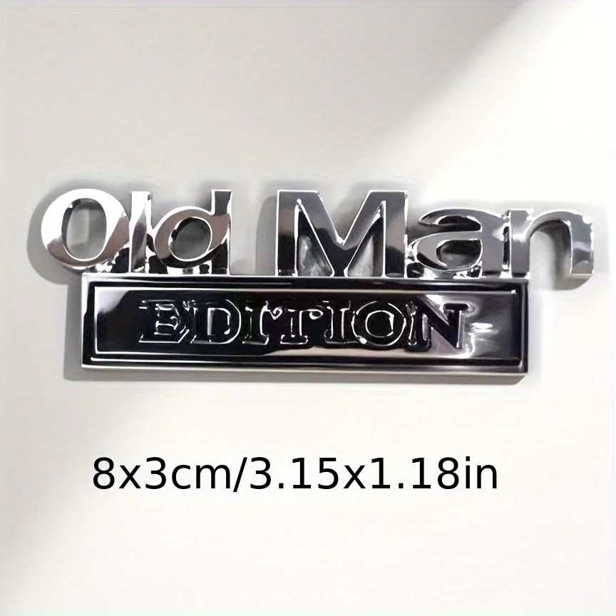Фотография №3 товара Old Man Edition 3D эмблема наклейка значок на крыло забавные