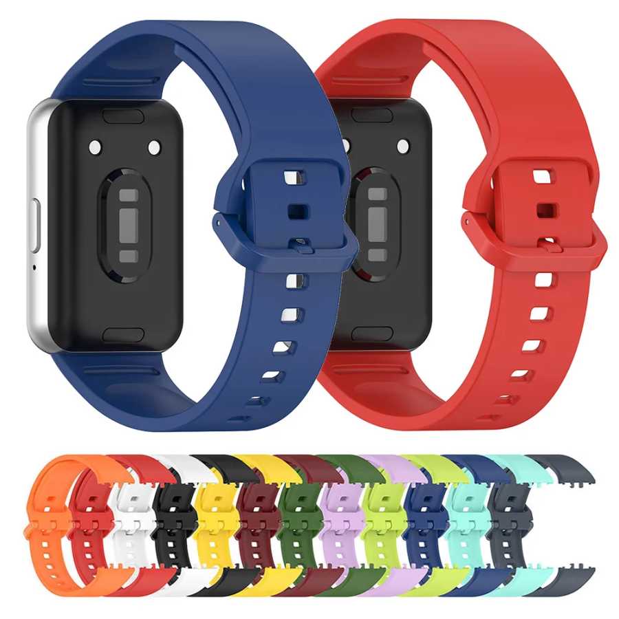 Фотография №1 товара Силиконовый ремешок для Samsung Galaxy Fit 3 SM-R390, умные часы,