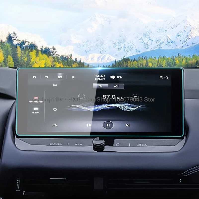 Защитная пленка из закаленного стекла для экрана Nissan Qashqai j12 X-Trail T33 e-POWER 2022-2024, 12.3 дюйма, для автомобильного ЖК-дисплея GPS-навигации Аксессуары для салона