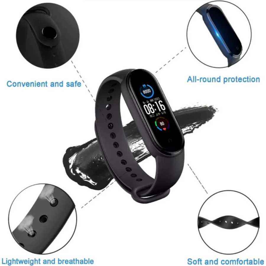 Фотография №1 товара Ремешок силиконовый для Xiaomi Mi Band 7, браслет для смарт-часов