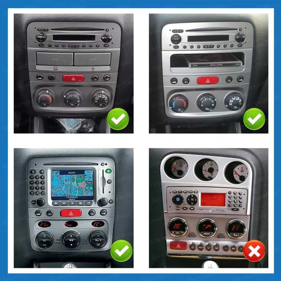 Фотография №1 товара Автомагнитола Android 16 для Alfa Romeo 147 GT 937 2000-2010