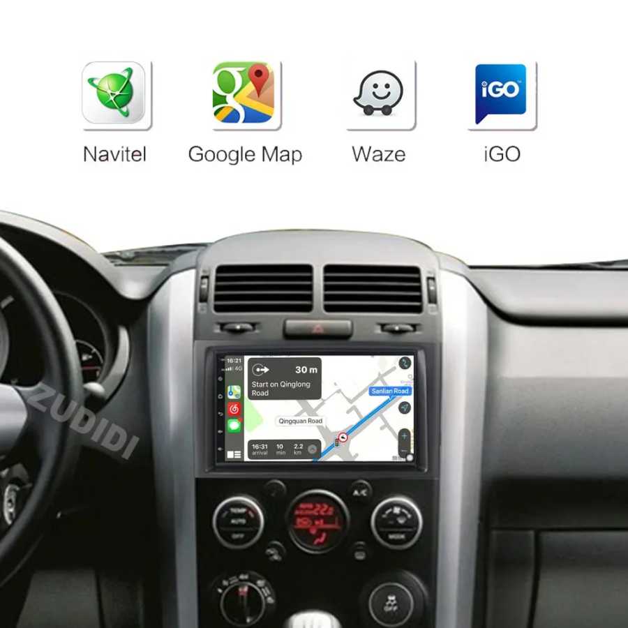 Фотография №3 товара Автомобильный радиоприемник 2din Android 16 для Suzuki Grand Vitara 3
