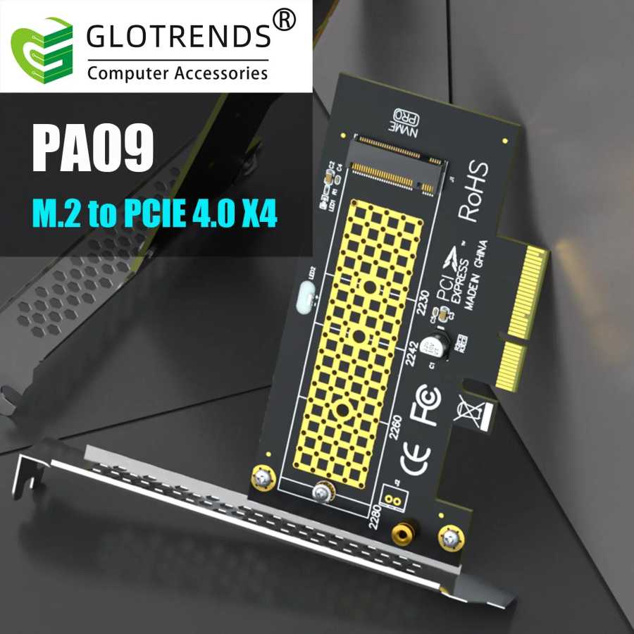 Адаптер M.2 NVMe на PCIe X4 Компьютерные комплектующие