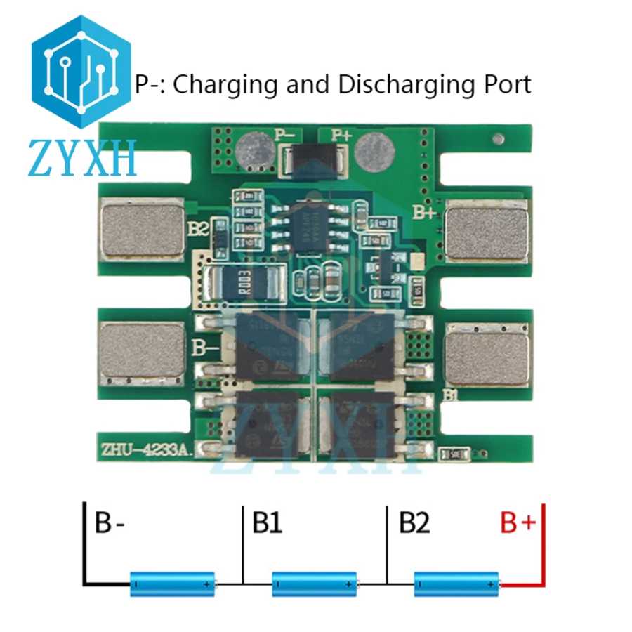 Фотография №4 товара Литиевая батарея BMS 3S, 10 А, 11,1 В, 12 В,