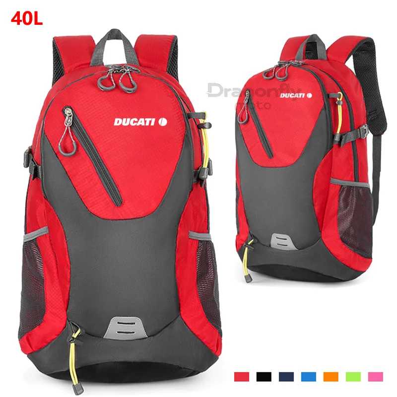 Для Ducati Multistrada 950 1100 1260 1200 S Sport Grand Tour Racing путешествия мужской водонепроницаемый рюкзак сумка аксессуары для мотоциклов Украшения, очистка и защита