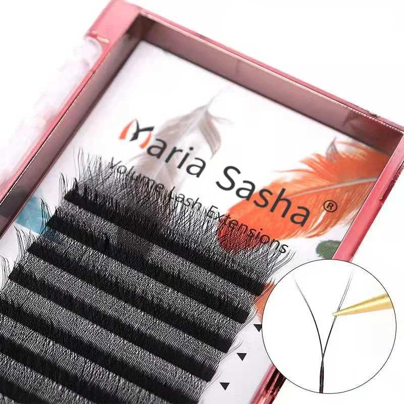 MARIA YY объемные наращивание ресниц M/L Curl Y Wire Beauty 7 мм русские пучки ресниц частная марка поставки макияж оптовая продажа Косметика