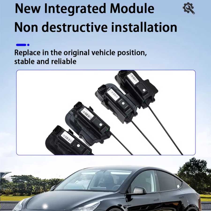 Фотография №4 товара Система плавного закрывания дверей OEM для Chery Tiggo 9, 9X,