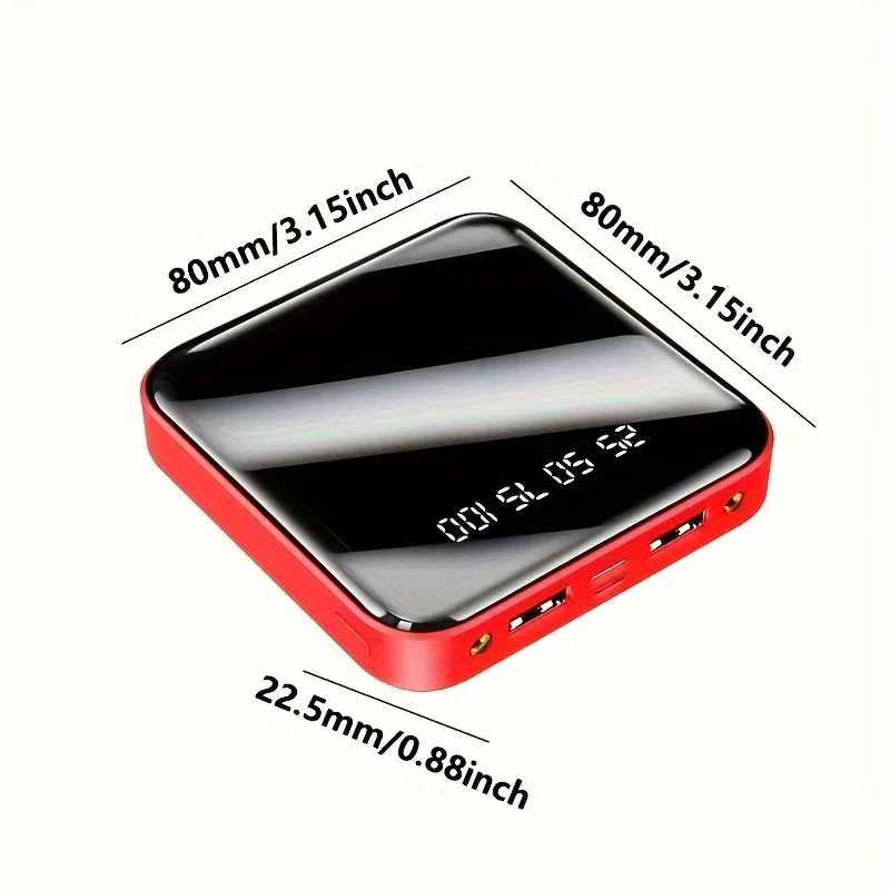 Фотография №5 товара 30000 мАч Mini Power Bank, быстрая зарядка, портативный внешний аккумулятор