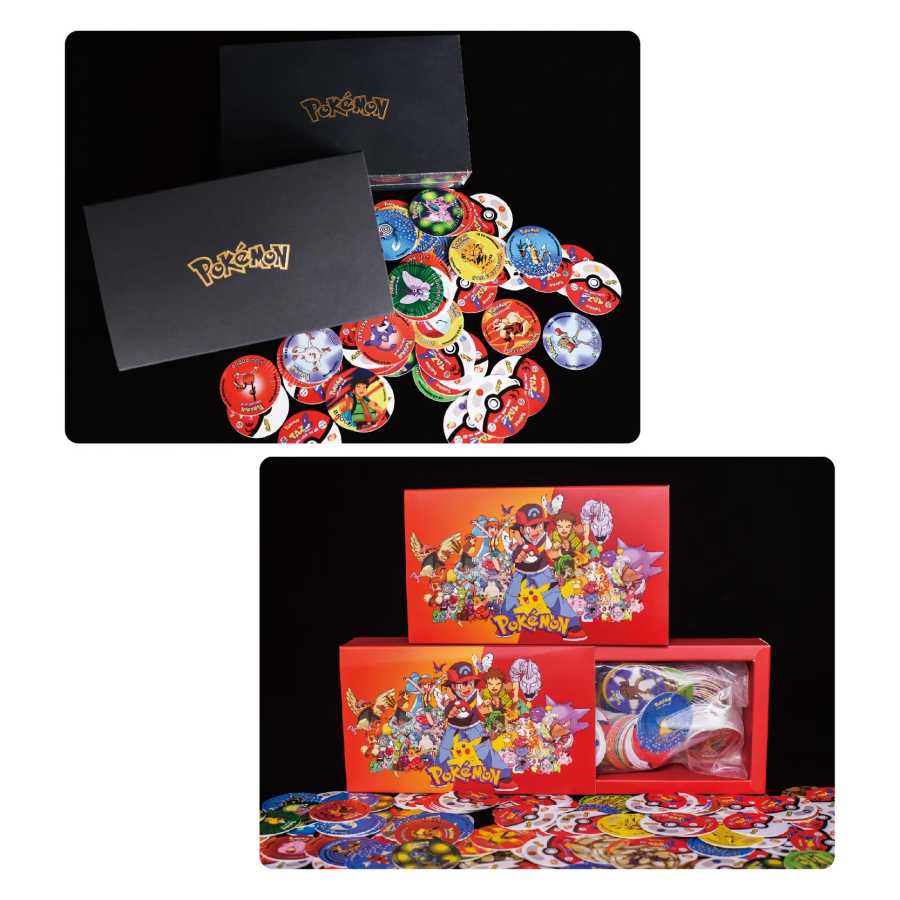 Lote De T kama Pokemon 1-го поколения 169 шт. Полная коллекция Super Mega Master Пикачу Milkcaps Round Chaps Tasos Cards Хобби и коллекционирование