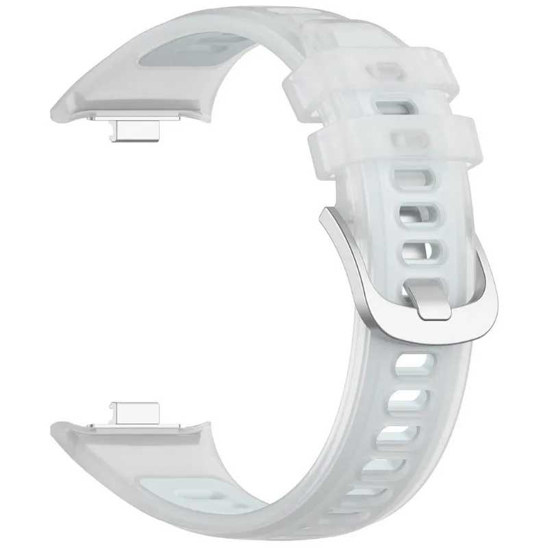 Силиконовый ремешок Jelly Color для Redmi Watch 6 5 4 / Xiaomi Band 8 9 10 Pro, аксессуары для умных часов, сменный ремешок Умная электроника