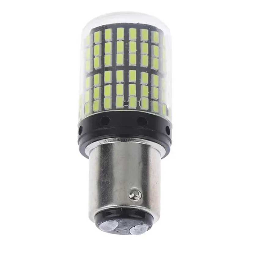 Фотография №3 товара 2x1156/1157 144SMD BAU15S PY21W Светодиодные лампы указателя поворота заднего фонаря