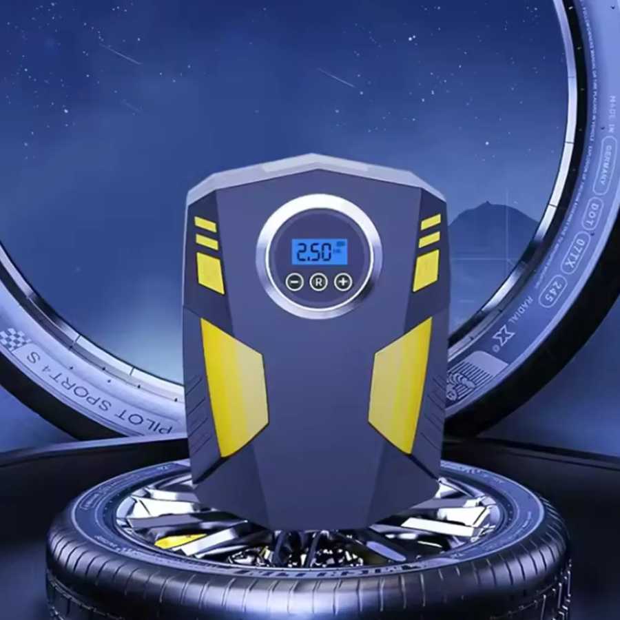 Портативный воздушный компрессор, насос HG2 OEM Factory, 12 В, автомобильный цифровой насос для накачивания шин, электрический воздушный насос, портативный цифровой автомобильный насос для накачивания шин Инструменты для обслуживания автомобилей