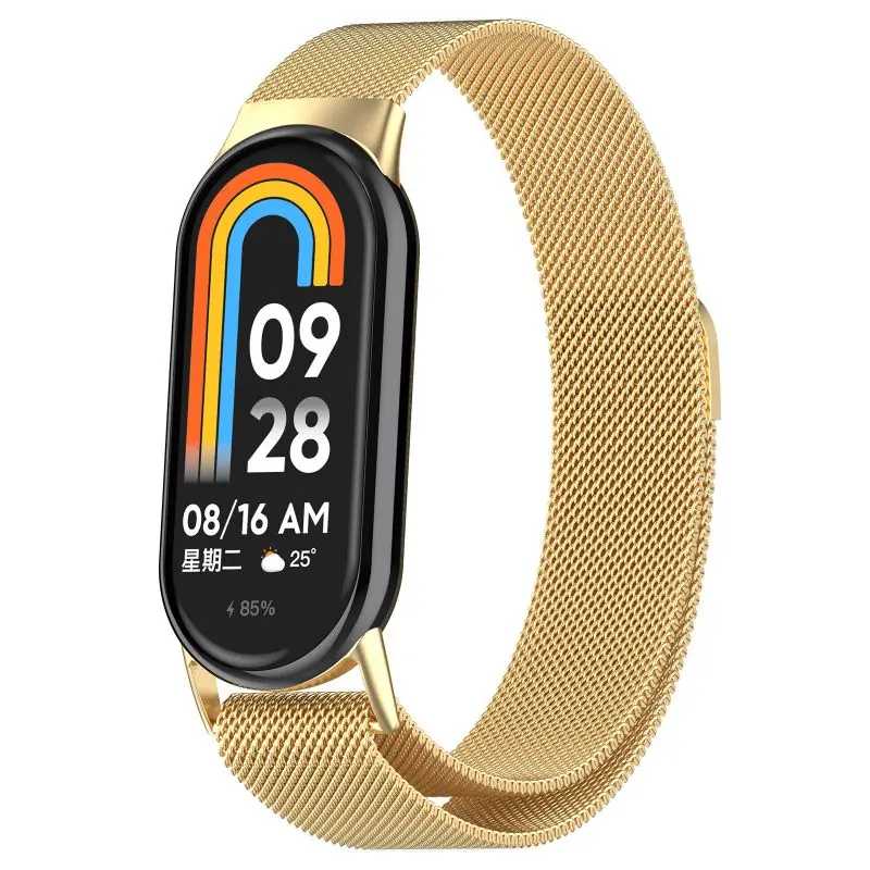 Фотография №3 товара Ремешок из нержавеющей стали для Xiaomi Mi Band 10 9