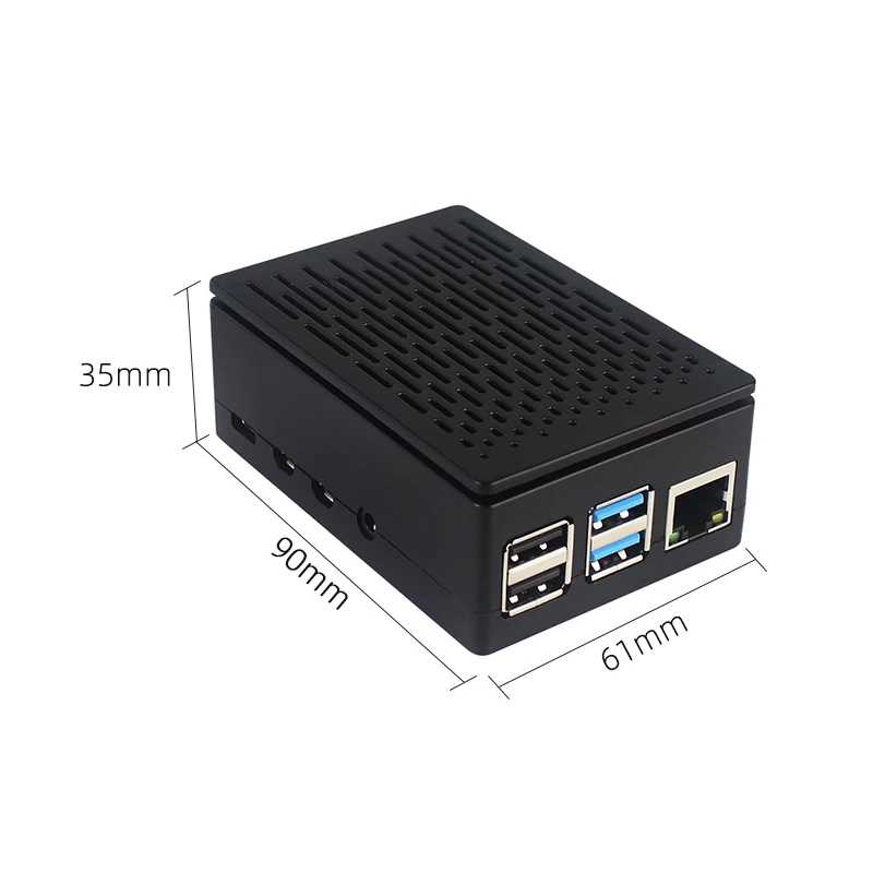 Фотография №4 товара Корпус из АБС-пластика Raspberry Pi 4 Model B с охлаждающим
