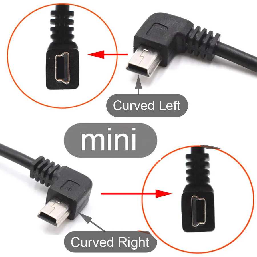 Фотография №5 товара Автомобильный USB-кабель для зарядки с мини-портами Micro Type-C для видеорегистратора,