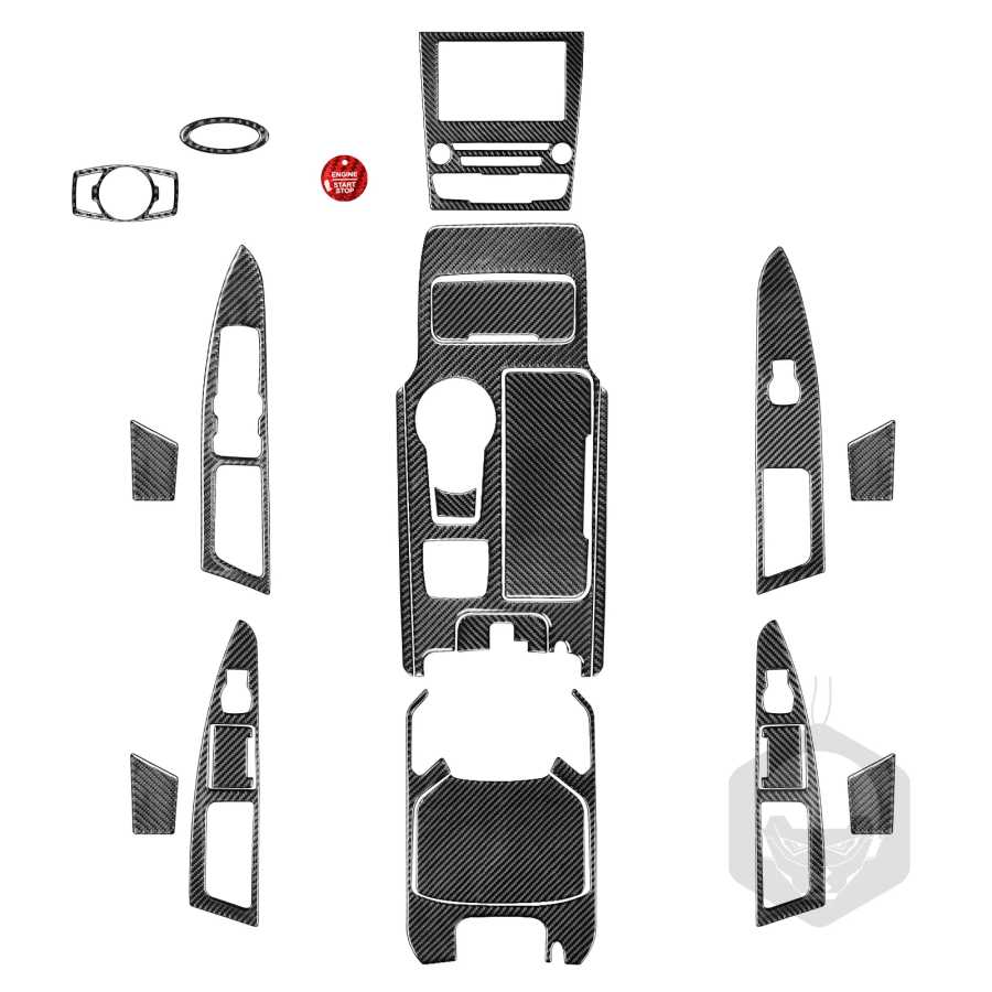 Наклейка из углеродного волокна для Ford Mondeo Fusion 2013-2019, автомобильные аксессуары, кнопка подъема окна, панель переключения передач, держатель чашки, крышка, декор Аксессуары для салона