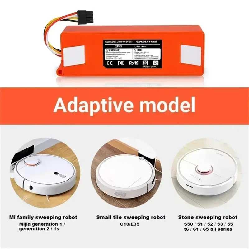 Фотография №3 товара Сменный аккумулятор для робота-пылесоса Xiaomi Roborock S55 S60 S65 S50