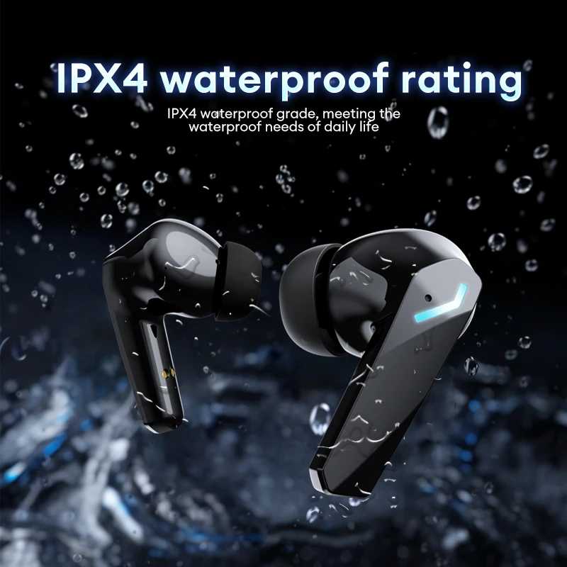 Фотография №4 товара Новые беспроводные наушники Lenovo XT53 с Bluetooth 5.4, LED-дисплеем, водонепроницаемостью,