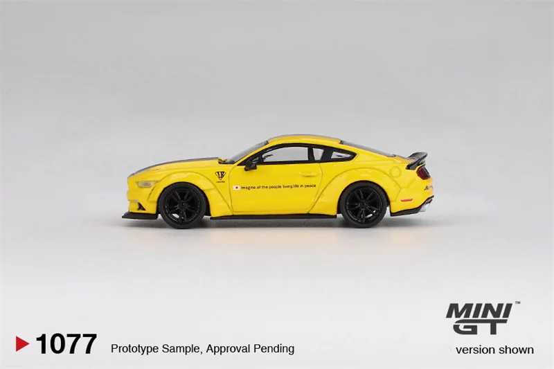 Модели автомобилей MINI GT 1:64 LB-WORKS: Mustang Tripl/Hurac&aacute;n GT GRAVITY LHD/i7 xDrive60/190E 2.5-16 Evolution II, литые под давлением, подарки Играйте в транспортные средства и модели