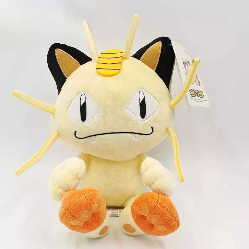 25 см оригинальная плюшевая игрушка Cute Meowth Soft Kawaii милые лучшие подарки для аниме мультяшная плюшевая кукла фигурка игрушка для детей подарок на день рождения Мягкие игрушки