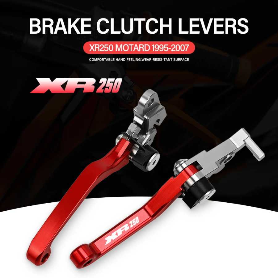 Поворотные тормозные рычаги сцепления для HONDA XR250 MOTARD 1995-2007 2006 2005, аксессуары для мотоциклов, тормозные ручки для грязевого велосипеда, рычаг Запчасти для мотоцикла