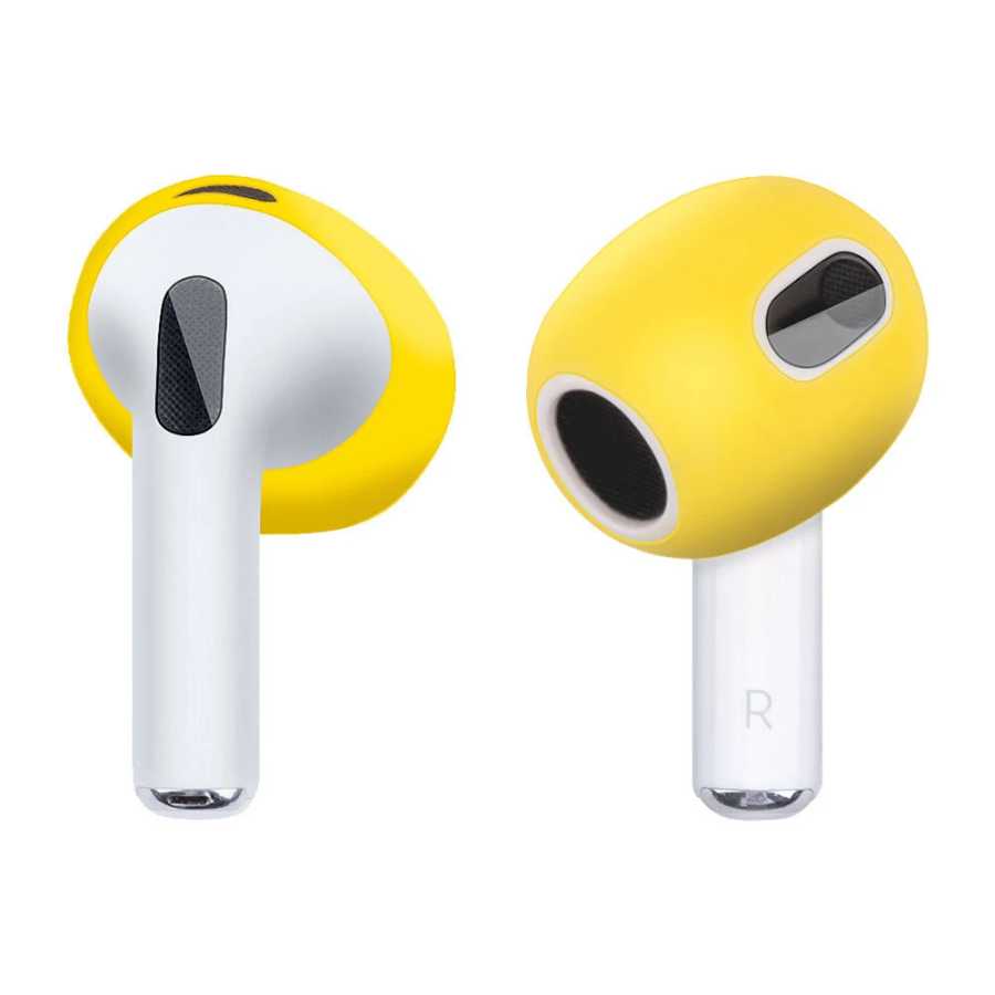 Фотография №3 товара Силиконовые амбушюры для наушников Apple Airpods 3rd, защитный чехол для