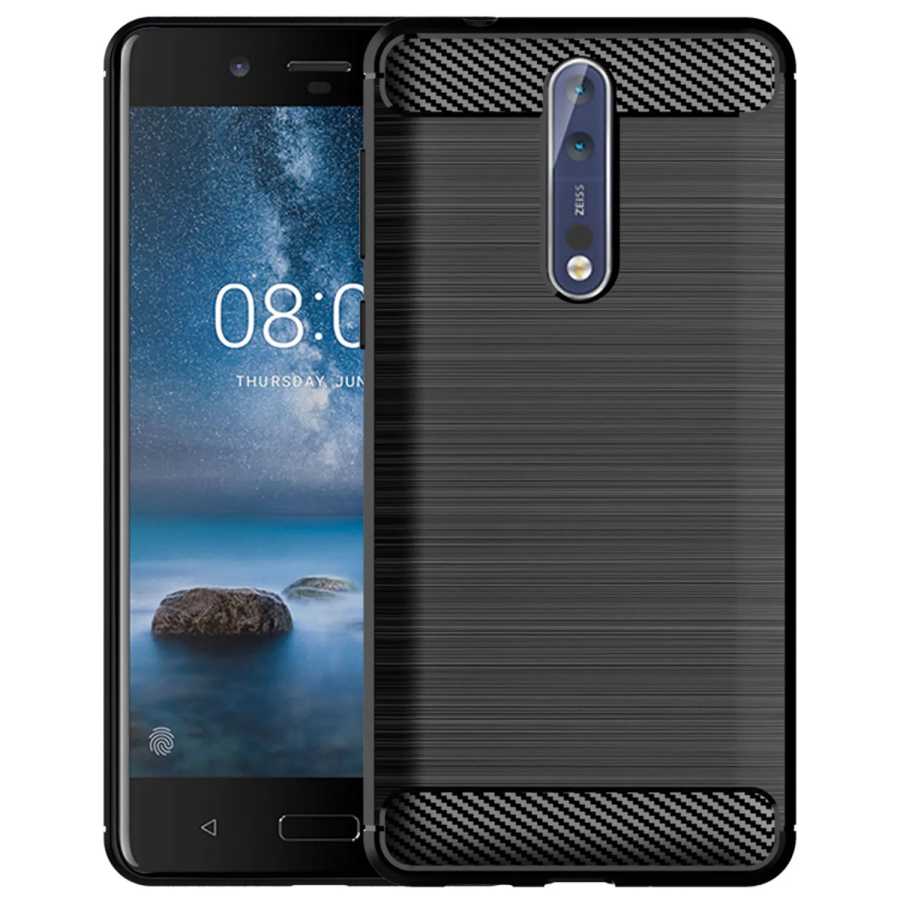 Роскошный чехол из углеродного волокна для nokia 8 8,1 8.3 5G, противоударный чехол для мобильного телефона Nokia 8V 5G UW nokia8, противоударный мягкий чехол для телефона Чехлы и чехлы для мобильных телефонов