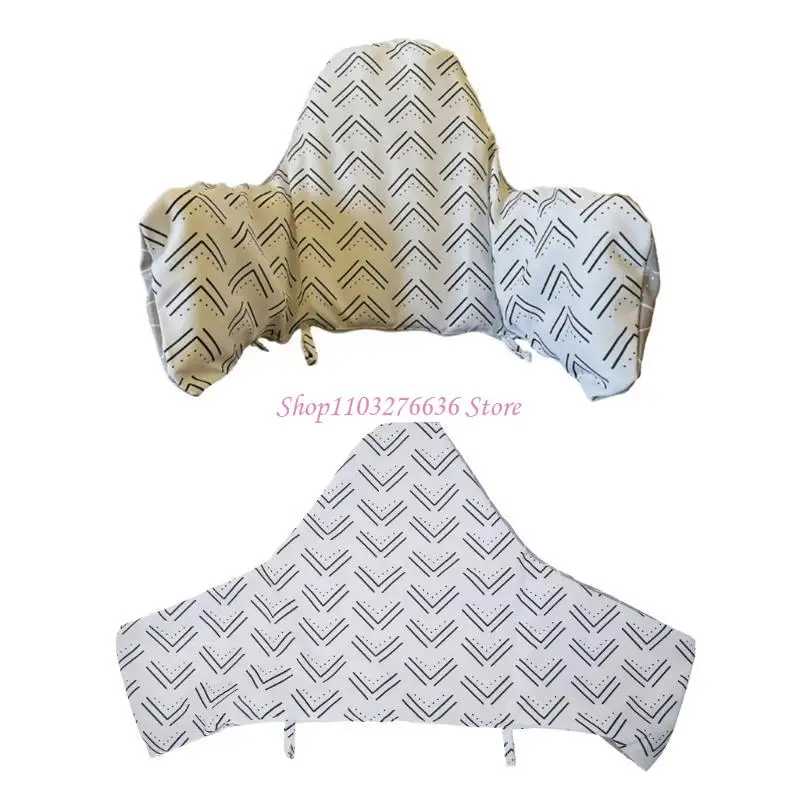 R6FD Baby Essential Print Dillowcase Polyester Вашальная наволочка крышка детской наволочки подушки кресла подушки Мебель для малышей