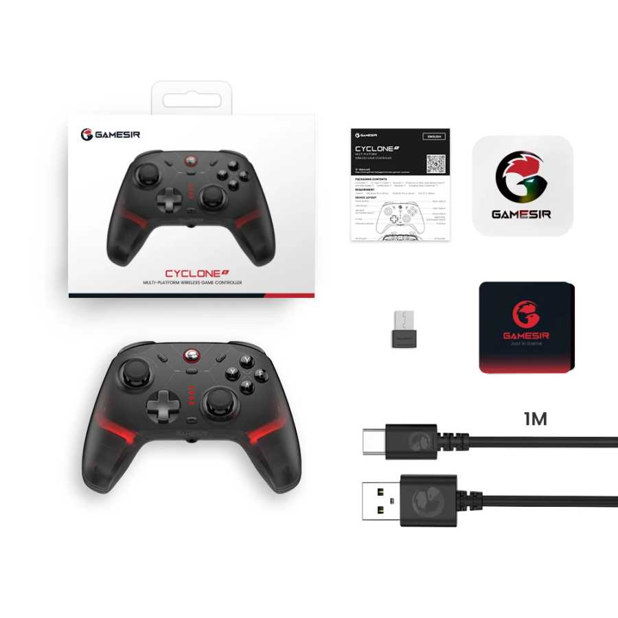 Фотография №5 товара Беспроводной контроллер GameSir Cyclone 2 для Nintendo Switch 2/iPhone/Android, Bluetooth-геймпад