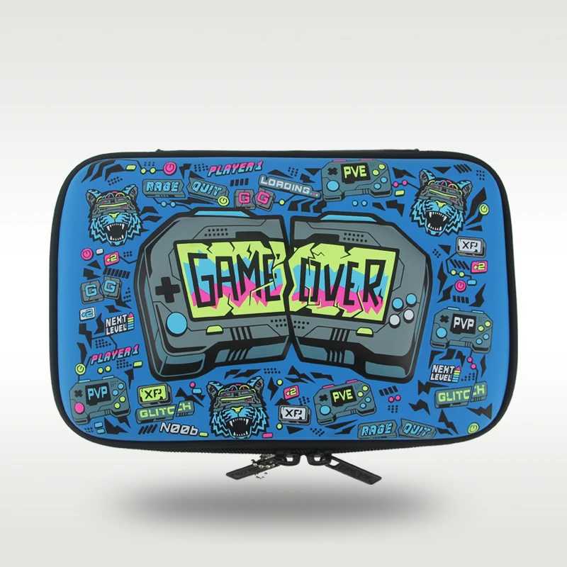 Детский пенал Blue Game Tiger, клатч для мальчиков, крутые детские принадлежности для хранения канцелярских принадлежностей Детский Сумки
