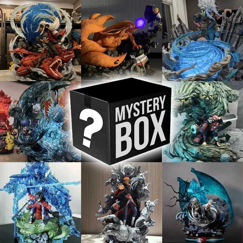 Наруто Аниме Фигурка Слепая Коробка Lucky Box Фигурка Mystery Box Аниме Модная слепая коробка