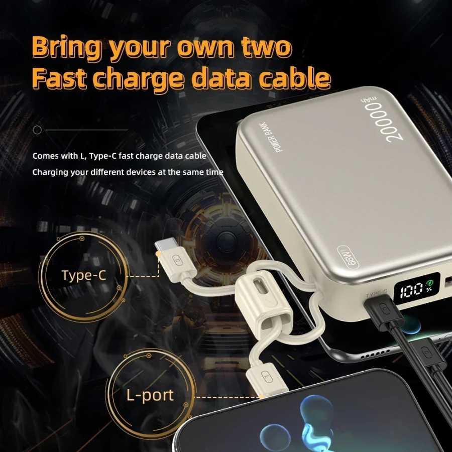Фотография №4 товара CCC Китай стандарт 66 Вт Power Banks Быстрое зарядное устройство
