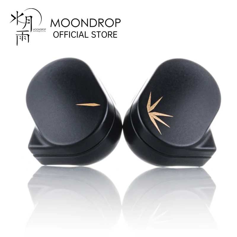 Наушники-вкладыши MOONDROP CHU II с высокопроизводительным динамическим драйвером и сменным кабелем Портативное аудио и видео